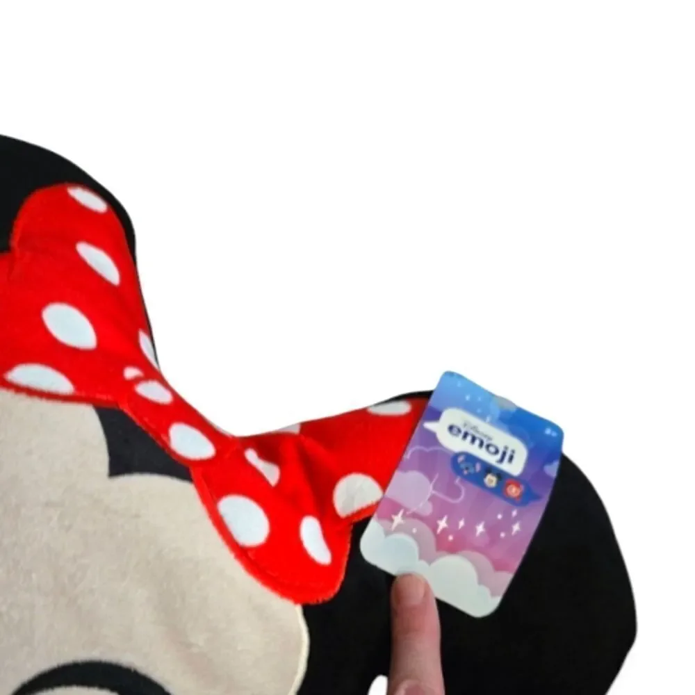 NWT DISNEY MINNIE MOUSE EMOGI PLUSH PILLOW